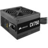 CORSAIR CV750 - 750 WATT 80 PLUS BRONZE CERTIFIED POWER SUPPLY