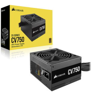 CORSAIR CV750 – 750 WATT 80 PLUS BRONZE CERTIFIED