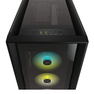 CORSAIR ICUE 5000X RGB TEMPERED GLASS MID-TOWER ATX PC SMART CASE