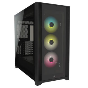 CORSAIR ICUE 5000X RGB TEMPERED GLASS MID-TOWER ATX PC SMART CASE