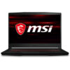 MSI GF63 THIN 10SCSR LAPTOP, I7-10750H / GTX 1650 TI ,4GB / 8GB DDR4 3200MHZ / 1TB HDD / 15.6” FHD IPS LEVEL THIN BEZEL DISPLAY / WINDOWS 10 HOME
