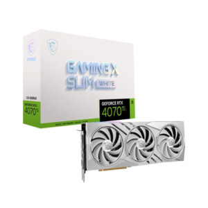 MSI GEFORCE RTX 4070 TI GAMING X 12GB GDDR6X SLIM WHITE