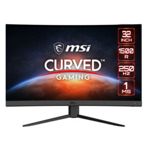 MSI OPTIX G32C4X 31.5′ INCH FHD 250HZ 1MS ADAPTIVE SYNC CURVED GAMING MONITOR