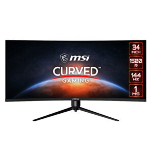 MSI OPTIX MAG342CQR 34″ UWQHD (3440 X 1440) 144HZ 1MS ADAPTIVE SYNC GAMING MONITOR