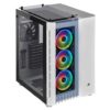 CORSAIR CRYSTAL SERIES 680X RGB ATX HIGH AIRFLOW TEMPERED GLASS SMART CASE – WHITE