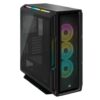 CORSAIR ICUE 5000T RGB GLASS MID TOWER ATX CASE- BLACK
