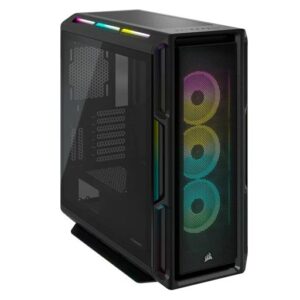 CORSAIR ICUE 5000T RGB GLASS MID TOWER ATX CASE- BLACK