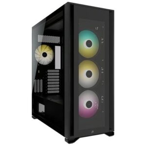CORSAIR ICUE 7000X RGB TEMPERED GLASS FULL-TOWER ATX CASE – BLACK
