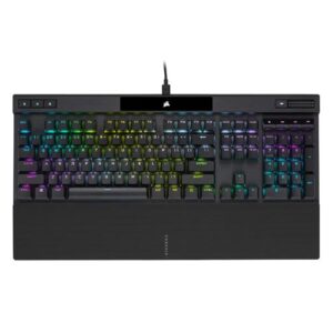 CORSAIR K70 RGB PRO MECHANICAL GAMING KEYBOARD WITH PBT DOUBLE SHOT PRO KEYCAPS CHERRY MX RED