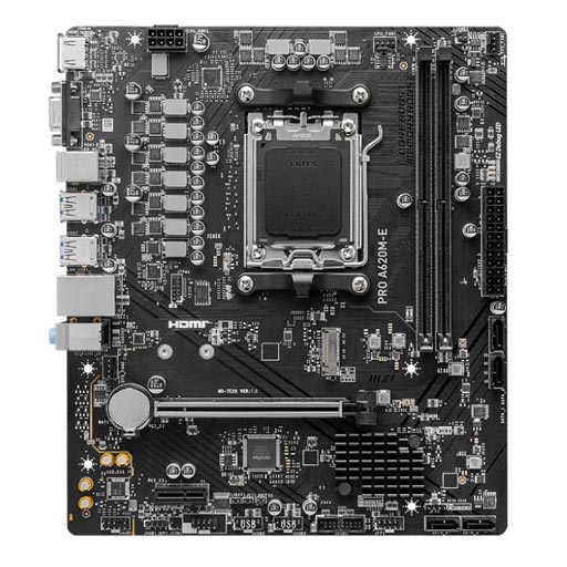 MSI PRO A620M-E DDR5 MOTHERBOARD – AJ TECH