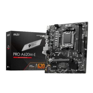 MSI PRO A620M-E DDR5 MOTHERBOARD