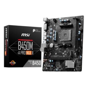 MSI B450M-A PRO MAX II DDR4 MOTHERBOARD