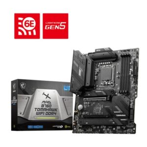 MSI MAG B760 TOMAHAWK WIFI DDR5 MOTHERBOARD