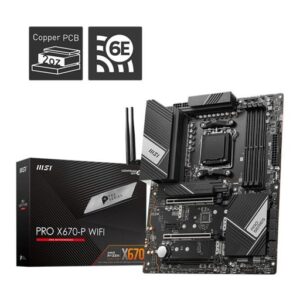 MSI PRO X670 P DDR5 WIFI MOTHERBOARD