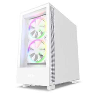 NZXT H5 ELITE EDITION RGB ATX MID TOWER WHITE CASE