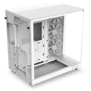 NZXT H6 FLOW RGB EDITION ATX MID TOWER WHITE CASE