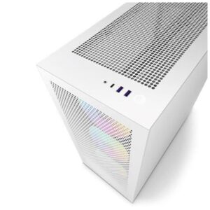 NZXT H7 (2023) FLOW RGB EDITION ATX MID TOWER WHITE CASE