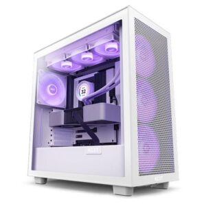 NZXT H7 (2023) FLOW RGB EDITION ATX MID TOWER WHITE CASE