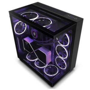 NZXT H9 ELITE EDITION RGB ATX MID TOWER PREMIUM BLACK CASE