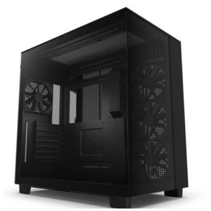 NZXT H9 FLOW EDITION ATX MID TOWER PREMIUM BLACK CASE