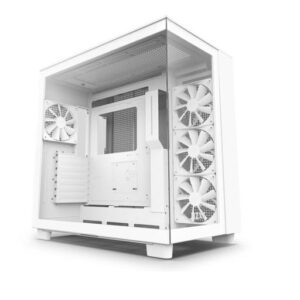 NZXT H9 FLOW EDITION ATX MID TOWER PREMIUM WHITE CASE
