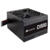 CORSAIR CV650 - 650 WATT 80 PLUS BRONZE CERTIFIED POWER SUPPLY