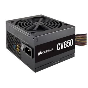 CORSAIR CV650 – 650 WATT 80 PLUS BRONZE CERTIFIED POWER SUPPLY