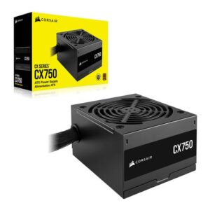 CORSAIR CX750 80 PLUS BRONZE CERTIFIED POWER SUPPLY