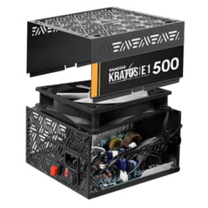 GAMDIAS KRATOS E1 500W ARGB 500 WATT 80 PLUS STANDARD POWER SUPPLY