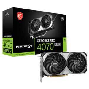 MSI GEFORCE RTX 4070 SUPER VENTUS OC 2X 12GB GDDR6X GRAPHIC CARD