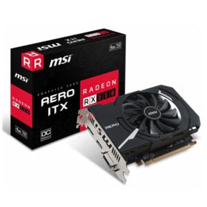 MSI RADEON RX 550 AERO ITX 4GB GDDR5 OC GRAPHICS CARD