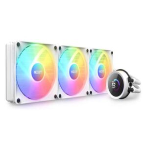 NZXT KRAKEN 360 (360MM) RGB CPU LIQUID COOLER WITH LCD DISPLAY WHITE