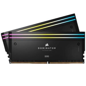 CORSAIR DOMINATOR TITANIUM RGB 32GB (2X16GB) DDR5 6000MHZ AMD EXPO MEMORY