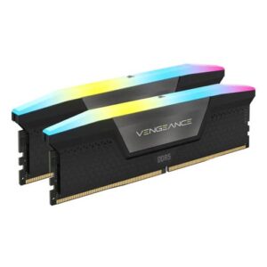 CORSAIR VENGEANCE RGB 32GB (2X16) DDR5 DRAM 6200MHZ INTEL XMP MEMORY