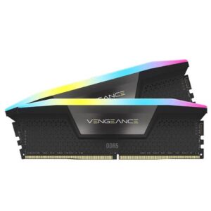CORSAIR VENGEANCE RGB 32GB (2X16) DDR5 DRAM 6200MHZ INTEL XMP MEMORY