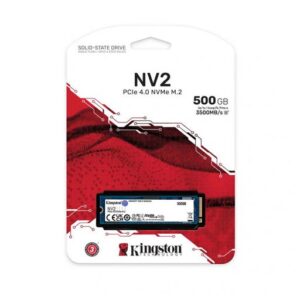 KINGSTON NV2 500GB PCIE 4.0 NVME M.2 SSD