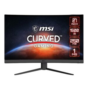 MSI OPTIX G27C4X 27 INCH FHD 250HZ 1MS ADAPTIVE SYNC CURVED GAMING MONITOR