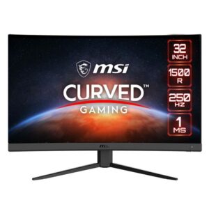 MSI OPTIX G32C4X 31.5′ INCH FHD 250HZ 1MS ADAPTIVE SYNC CURVED GAMING MONITOR