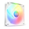 NZXT F120 RGB CORE - 120MM HUB-MOUNTED RGB FAN - SINGLE PACK (WHITE)