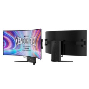 CORSAIR XENEON 45WQHD240 FLEX 45″ OLED WQHD (3440 X1440) 240HZ , BENDABLE GAMING MONITOR